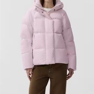 Women's Pink Puffer Jacket